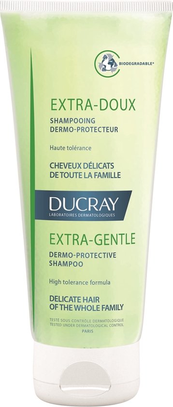 Ducray Extra-Doux Shampooing Dermo-Protecteur Shampoo Dagelijks Gebruik 400ml