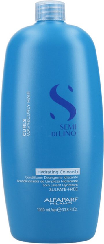 Conditioner voor Gedefinieerde Krullen Alfaparf Milano Semi Di Lino Curls Co-Wash (1000 ml)