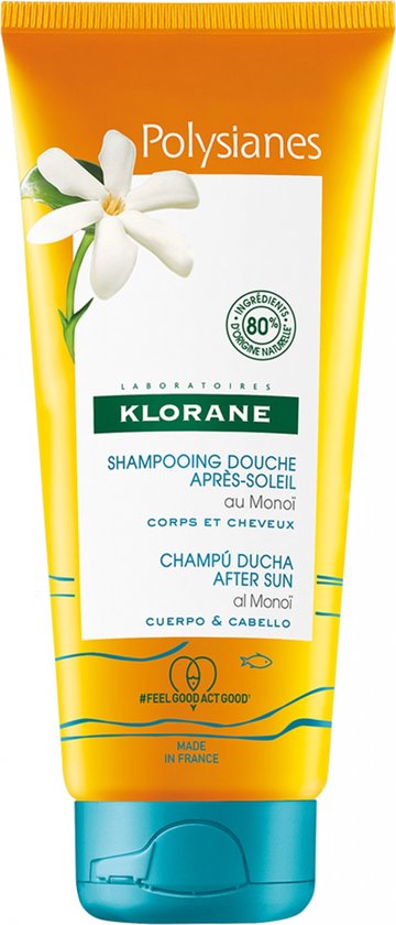 Klorane Polysianes Al Monoï After Sun Shampoo 200 Ml