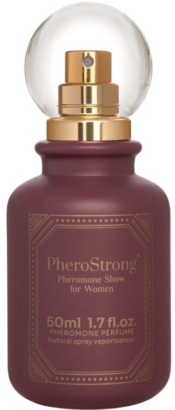 PHEROSTRONG - PARFUM FEROMONEN SHOW VOOR VROUWEN 50 ML | FEROMONEN | EAU DE PARFUM | EAU DE PARFUM VOOR VROUWEN | FEROMONEN VOOR VROUWEN