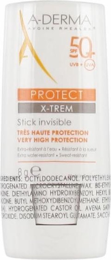 Hydraterende Gezichtscrème A-Derma Protect X-Trem Stick Spf 50 (8 g)