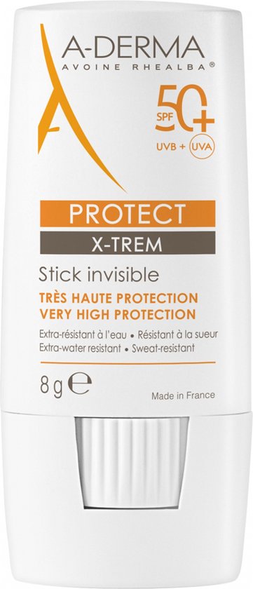 Hydraterende Gezichtscrème A-Derma Protect X-Trem Stick Spf 50 (8 g)