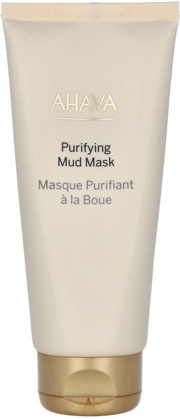 AHAVA Verzuiverende Kleimasker - Diepe Reiniging & Verheldering | Egaliseert Huidtextuur | Dode Zee Modder & Osmoter | Gezichtsmasker met Vitamine C | Gezichtsverzorging voor Dames & Heren - 100ml