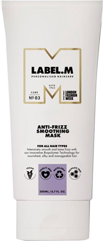 Label M. Anti Frizz Smoothing Mask 200 ml.