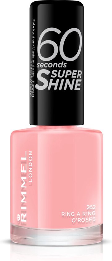 Rimmel London 60 Seconds SuperShine Nagellak - 262 Ring A Ring O Roses