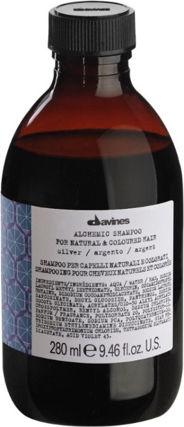 Non-permanent Colourant Shampoo Davines Alchemic Silver 250 ml 280 ml