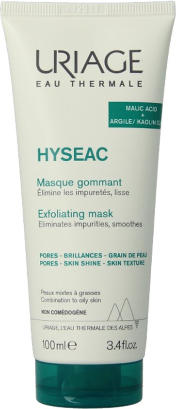 Uriage Hyseac exfolierende masker 100 Milliliter
