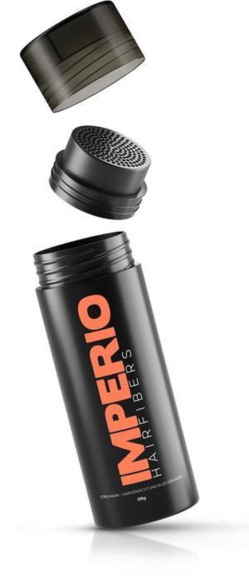 IMPERIO Premium Haarvezels Middenblond - Kaalheid Mannen - Alopecia Vrouwen - 100% onzichtbaar