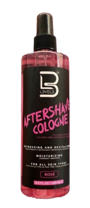 L3VEL3 Aftershave Cologne Aqua, 400ml
