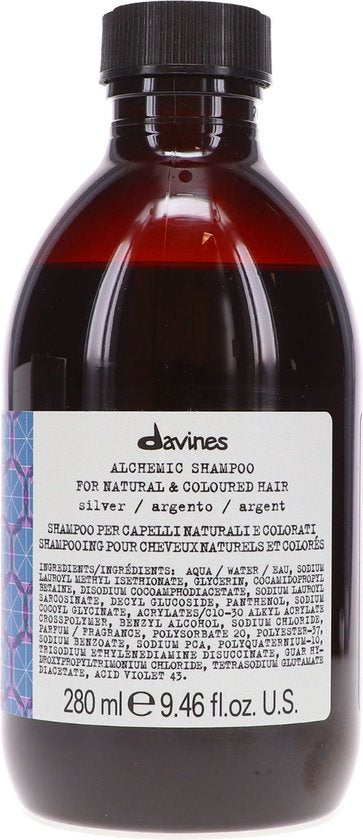 Non-permanent Colourant Shampoo Davines Alchemic Silver 250 ml 280 ml