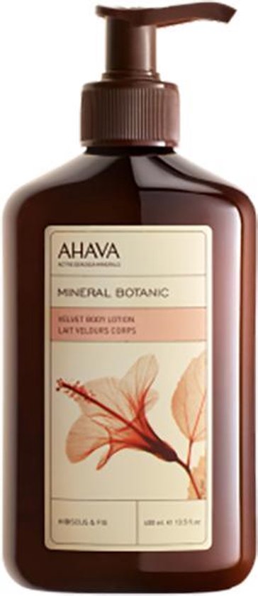 AHAVA Mineraal Botanische Bodylotion - Hibiscus & Vijg | Reinigt & Hydrateert | Geeft Ontspannend Gevoel | Lotion voor dames & heren | Moisturizer voor een droge huid & gezicht - 500ml