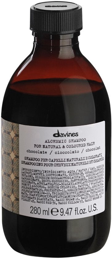 Niet-permanente Kleurshampoo Davines Alchemic Chocolate 250 ml