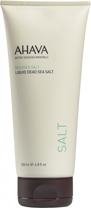 AHAVA Vloeibaar Dode Zee Zout | Hydratatieversterkend & Huidverjongend | Vegan & Vrij van Alcohol en Parabenen | Anti-Rimpel & Anti-Aging | 200ml