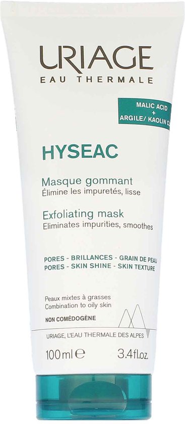 Uriage Hyseac exfolierende masker 100 Milliliter