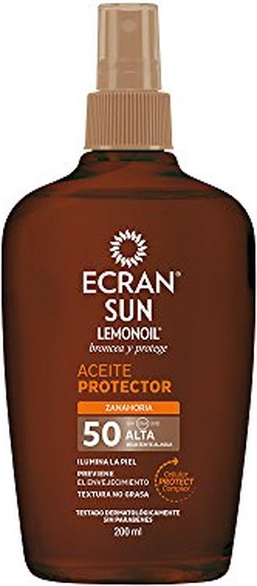 Zonnebrandolie Ecran SPF 50 (200 ml) (200 ml)