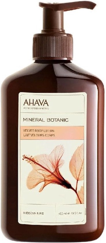 AHAVA Mineraal Botanische Bodylotion - Hibiscus & Vijg | Reinigt & Hydrateert | Geeft Ontspannend Gevoel | Lotion voor dames & heren | Moisturizer voor een droge huid & gezicht - 500ml