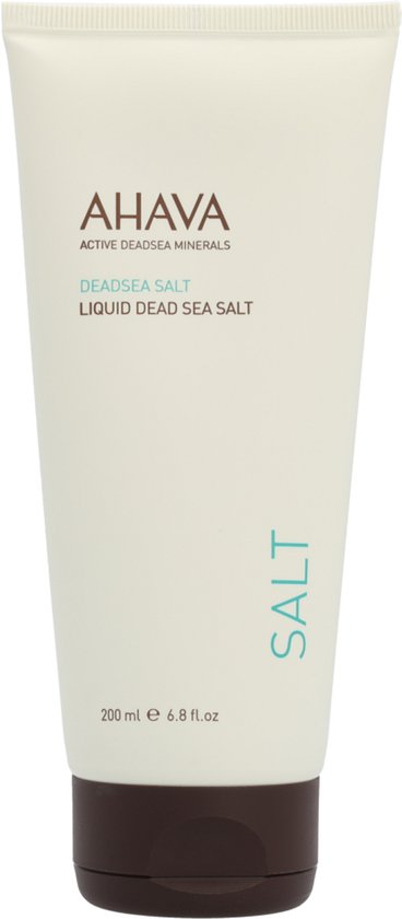 AHAVA Vloeibaar Dode Zee Zout | Hydratatieversterkend & Huidverjongend | Vegan & Vrij van Alcohol en Parabenen | Anti-Rimpel & Anti-Aging | 200ml