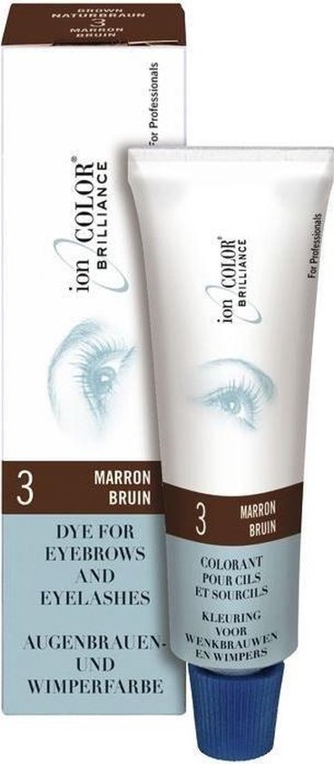 Sinelco Star Looks Wenkbrauw- & Wimperverf N°3 Natuurbruin