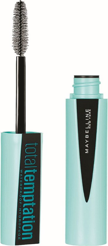 Maybelline Total Temptation Waterproof Mascara - 001 Zwart