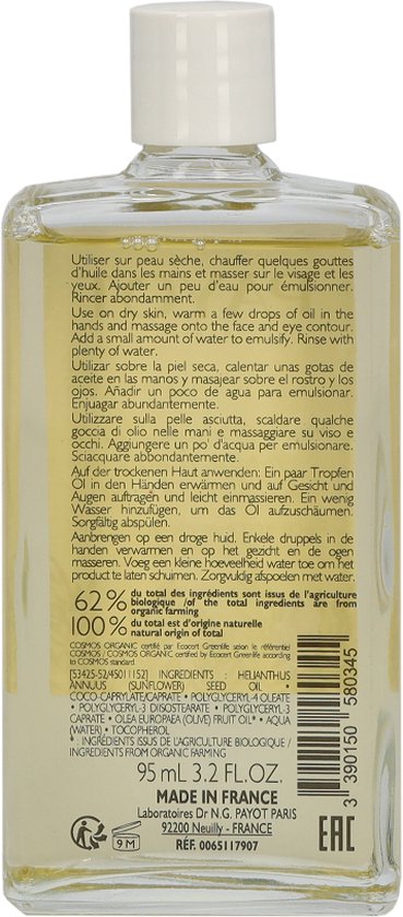 Payot Cleansing Oil - Face and Eye Cleansing Oil voor unisex - 95ml