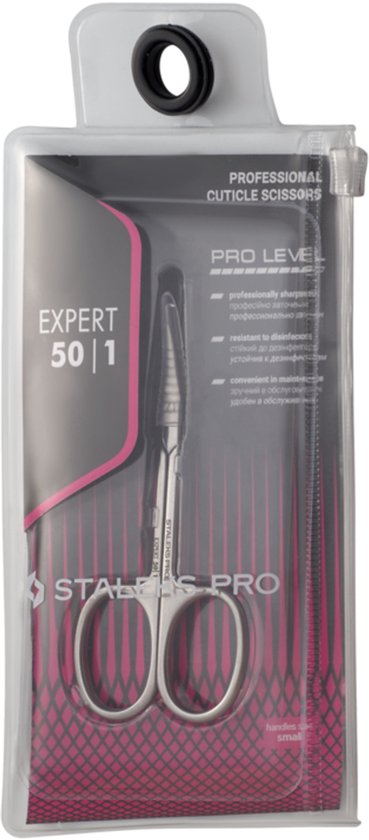 Staleks Manicure schaar Expert 50/1, 14 mm bladlengte met klassieke vorm, voor de nagel-professional