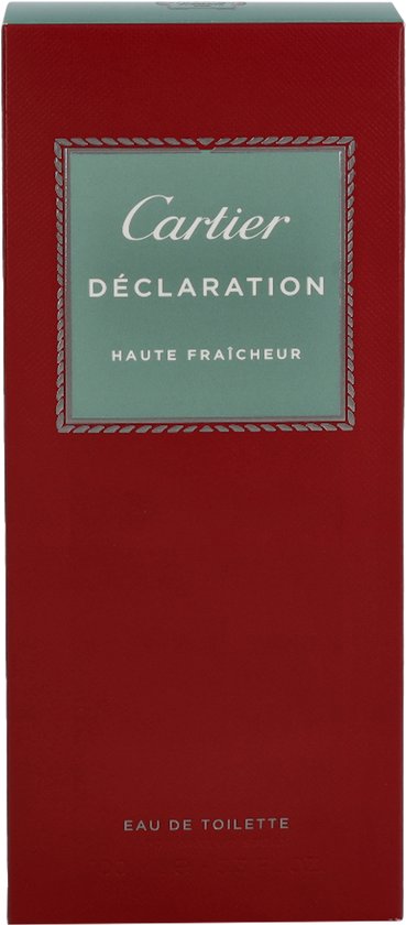 Uniseks Parfum EDT Cartier 100 ml Declaration Haute Fraicheur