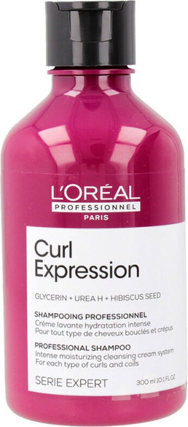 L’Oréal Professionnel Serie Expert Curl Expression Intense Moisturizing Cleansing Cream Shampoo - 300 ml- Normale shampoo - Voor Krullend haar -