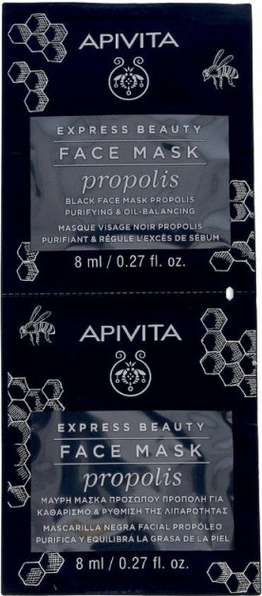Gezichtsmasker Apivita Express Beauty Propolis (2 x 8 ml)