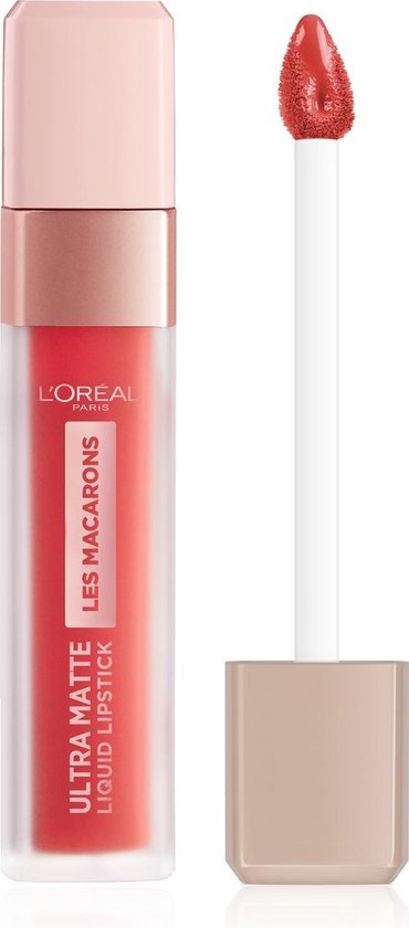 L'Oréal Paris Les Macarons Langhoudende Matte Lipstick - 824 Guava Gush – Roze – 6,7 ml