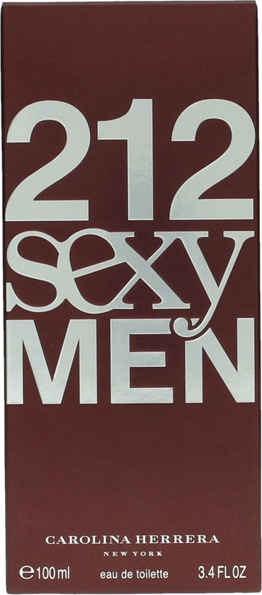 Carolina Herrera 212 Sexy Man - Oriëntaalse frisse eau de toilette - 100 ml