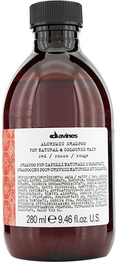 Niet-permanente Kleurshampoo Davines Alchemic Red 250 ml