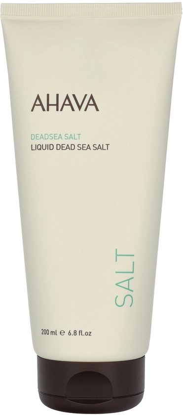AHAVA Vloeibaar Dode Zee Zout | Hydratatieversterkend & Huidverjongend | Vegan & Vrij van Alcohol en Parabenen | Anti-Rimpel & Anti-Aging | 200ml
