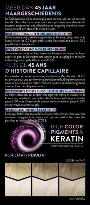 Syoss Baseline Haarverf 12-53 PLATINUM PEARL