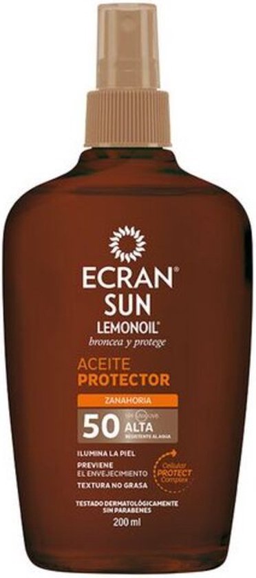 Zonnebrandolie Ecran SPF 50 (200 ml) (200 ml)