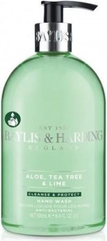 Anti-bacterial Hand Wash ( Aloe, Tea Tree & Lime ) | Liquid Soap 500ml