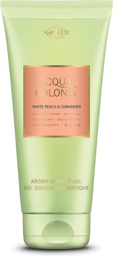 4711 - Acqua Colonia White Peach en Coriander SHOWER GEL - 200ML