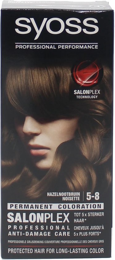SYOSS Color baseline 5-8 Hazelnootbruin Haarverf - 1 stuk