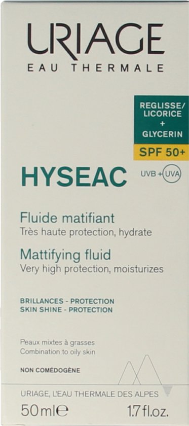 Uriage Hyseac fluide SPF50+ 50 Milliliter
