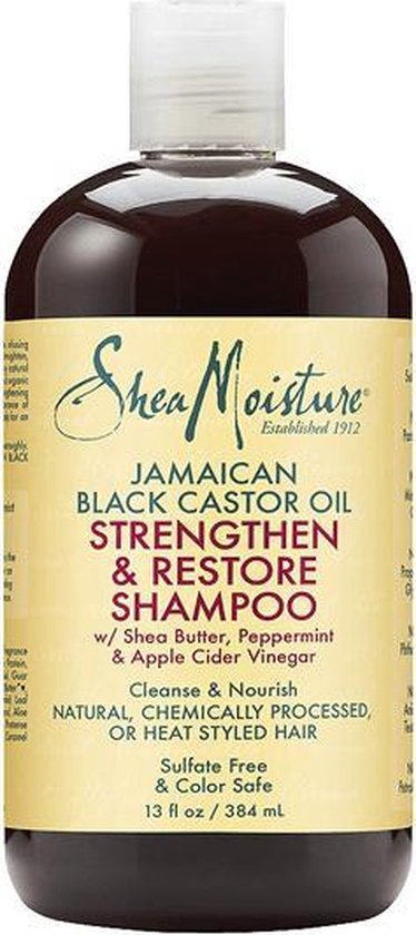 Shea Moisture Jamaican Black Castor Oil - Strengthen Grow & Restore Shampoo - 384 ml