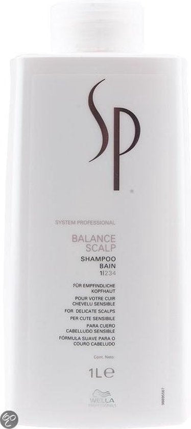 Wella Professional Balance Scalp Shampoo 1000 Ml