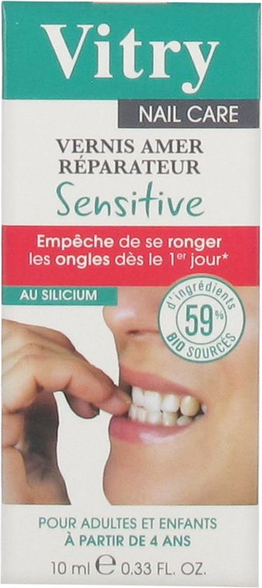 Vitry Nail Polish Repairer & Bitter Sensitive, 10 Ml