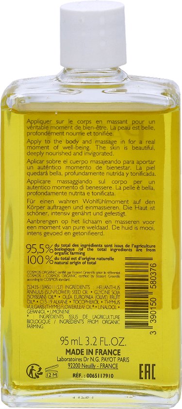 Lichaamsolie Payot Herbier Tijm Vitaliserende (100 ml)