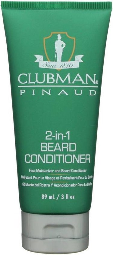 Clubman Pinaud | 2-in-1 Beard conditioner & Face moisturizer | 89ml