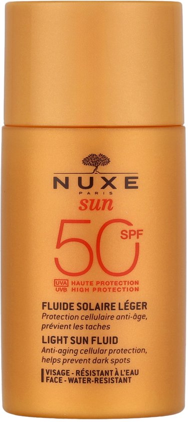 Nuxe Sun - Light Fluid High Protection SPF 50 - Zonnebrand  - 50 ml