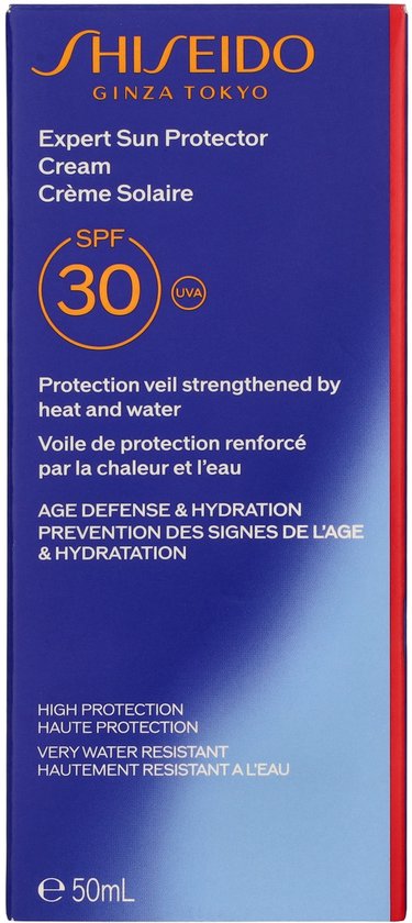 Shiseido Expert Sun Protector Cream Zonnecrème 50ml | SPF |