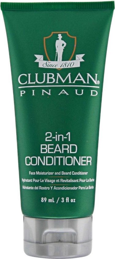 Clubman Pinaud | 2-in-1 Beard conditioner & Face moisturizer | 89ml