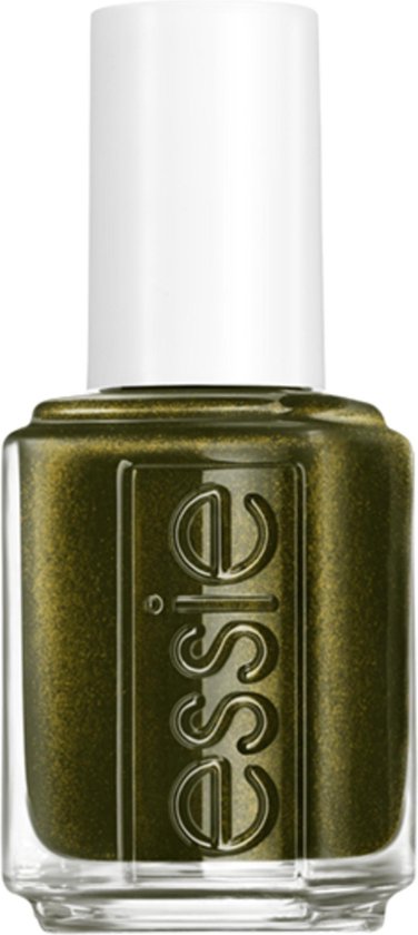 essie | fall 2021 limited edition | 808 high voltage vinyl, groen (glitter nagellak, 13,5ml)