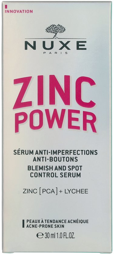 Nuxe Face Zinc Power Blemish And Spot Control Serum 30ml