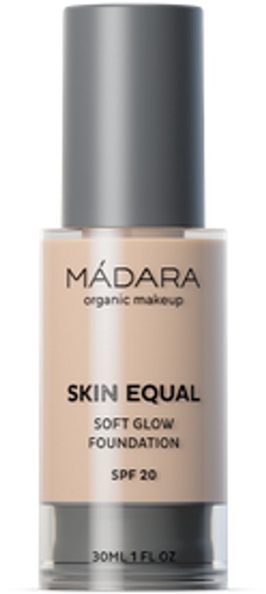 MÁDARA Skin Equal Foundation #10 porcelain 30 ml - vegan - SPF 15
