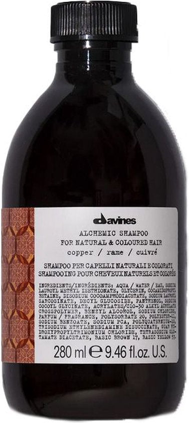 Niet-permanente Kleurshampoo Davines Alchemic Cooper 250 ml